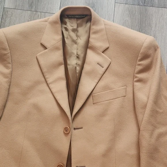 Jaxk Victor Men's Tan Blazer